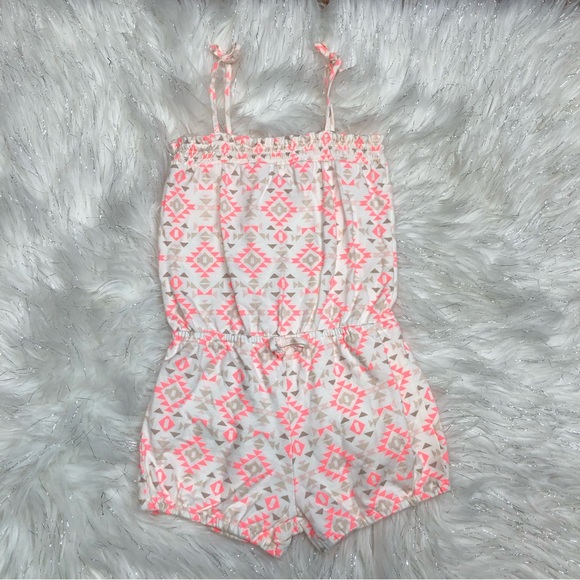 The Children's Place Other - The Children's Place Toddler Girls Neon Boho Print Romper 4T